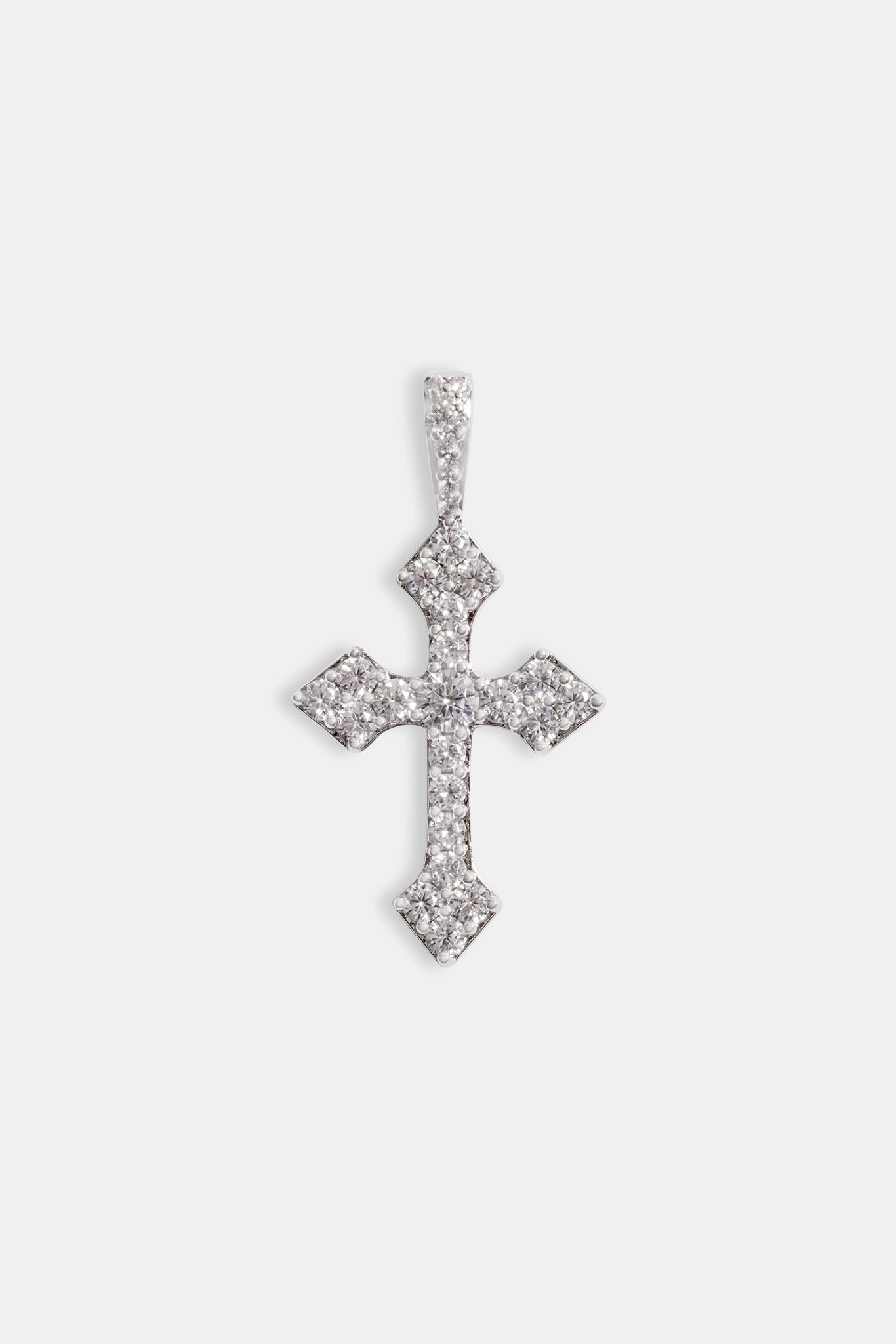 Iced Celtic Cross Pendant - 35mm